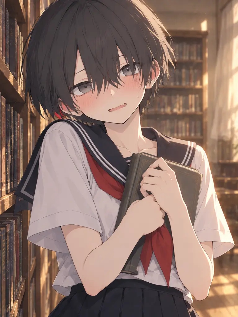 SnowyBell8385의 The Unreachable Girl Blushes for Me?!