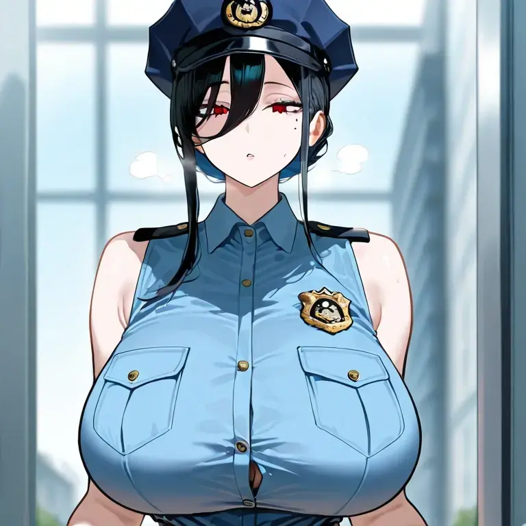 Misakura7052의 感情が薄い無表情婦警さん