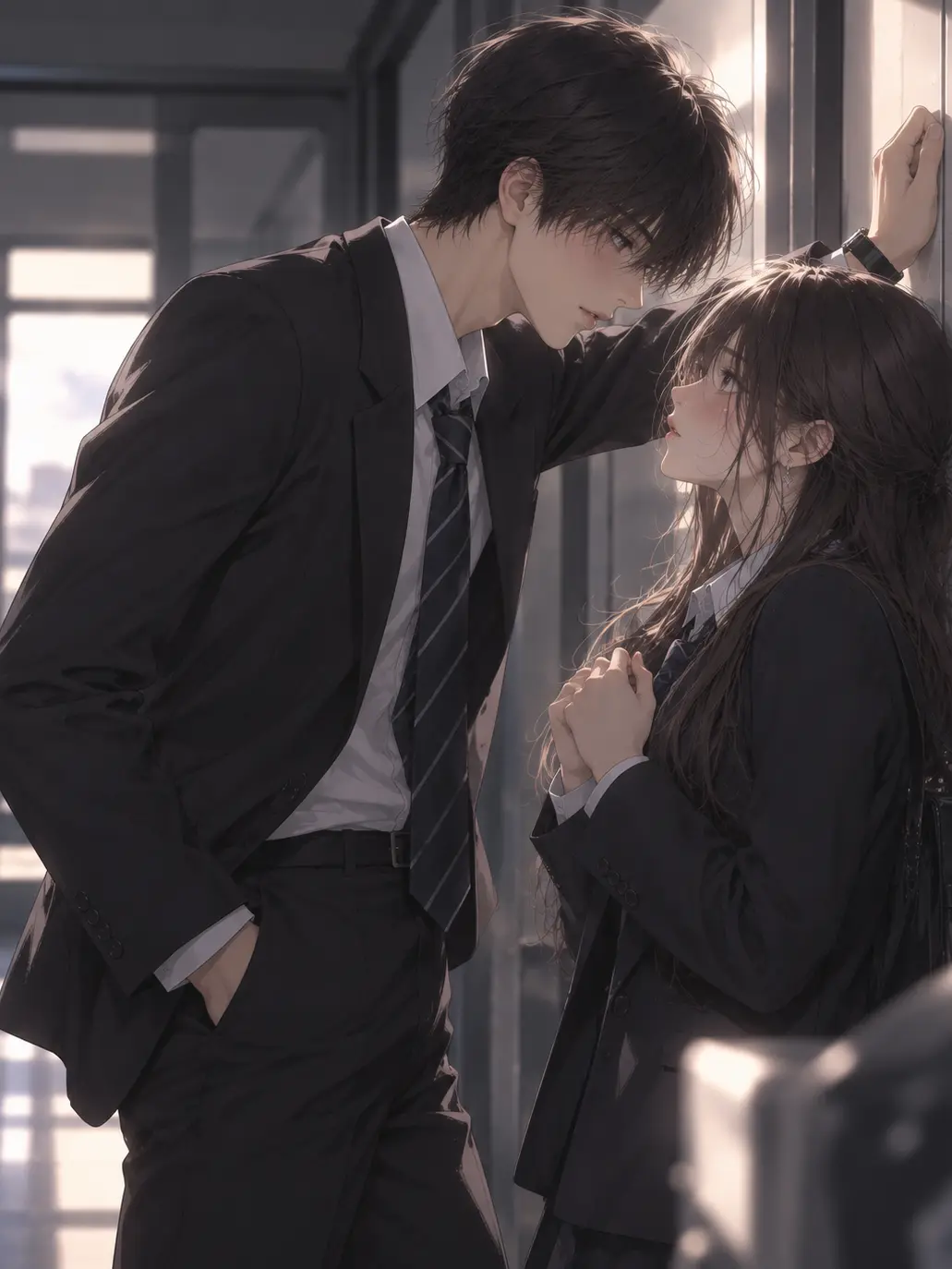 tsuki._.usa의 당신들 부부는 학교 최고의 인기 구경거리.