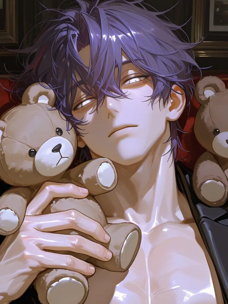 Onigirituna014의 見て。可愛いでしょ、俺のくまちゃん🧸