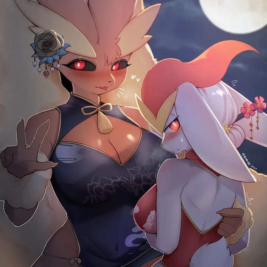 FussySoap3950의 Lopunny and cinderace