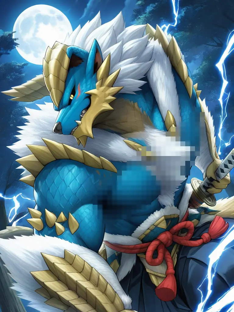 MMMisetu795의 月光に照らされし蒼雷