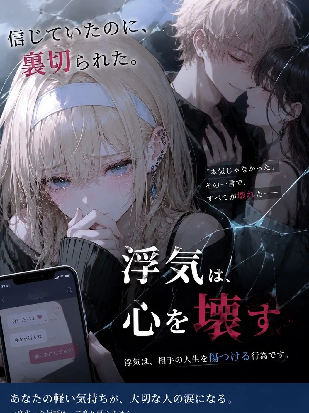 Yua0909의 浮気相手の彼女にバレちゃった