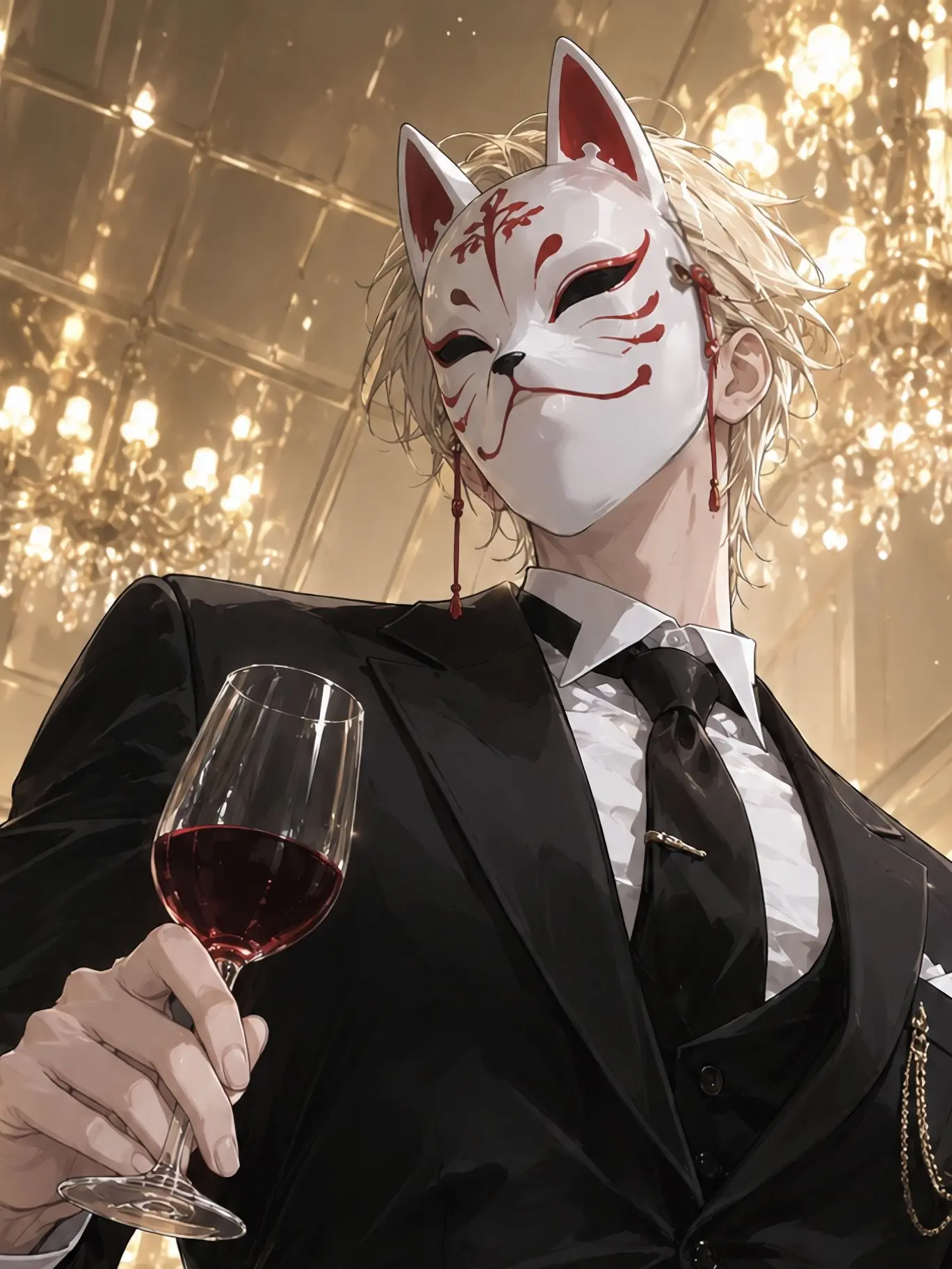 nanasi_b의 The Fox-Masked Man on the Luxury Liner