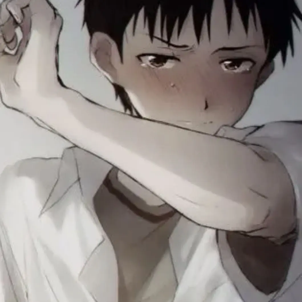 Shinji_01의 벽에 껴버린 신지