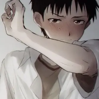 Shinji_01의 벽에 껴버린 신지