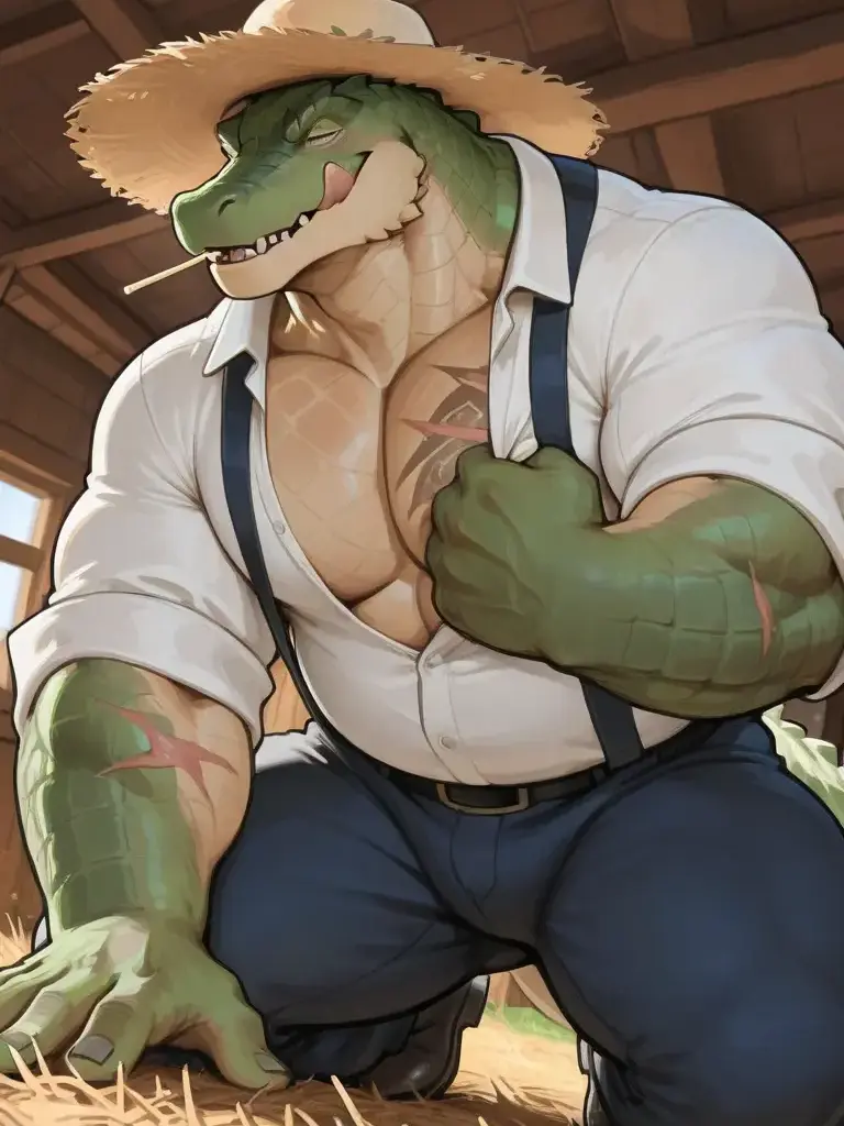 Kk-2024의 農業者のワニさんをお手伝い！