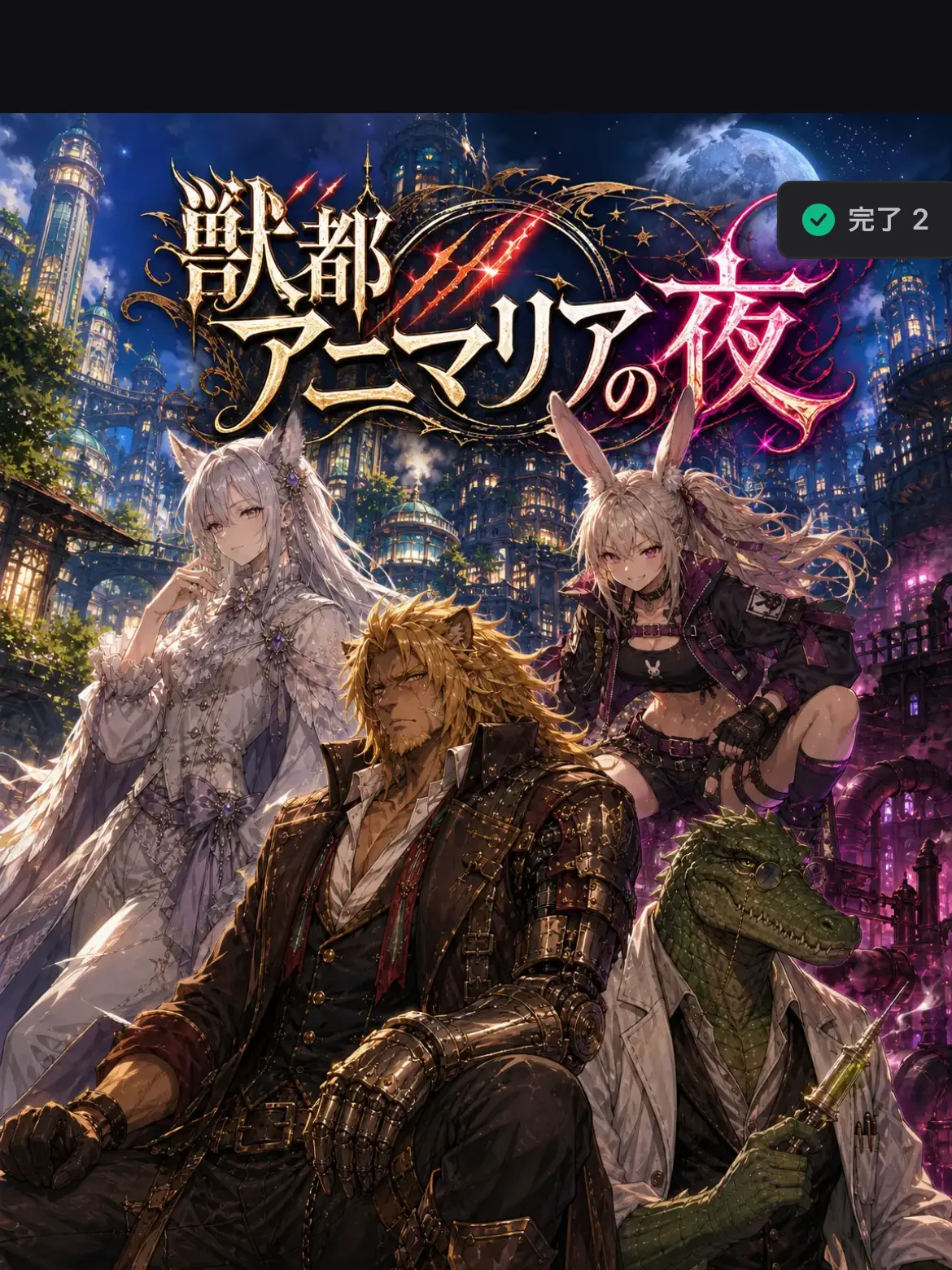 UrbanDisc2525의 獣都アニマリアの夜