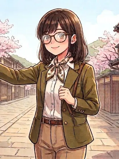 ClassyRice8208의 内気女子のツアーガイドの練習に付き合う話