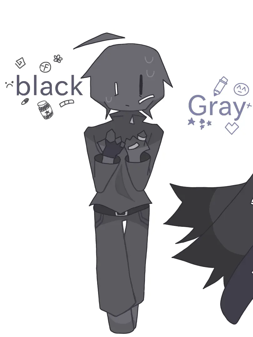 LeftLeaf9706의 虐められる白黒達