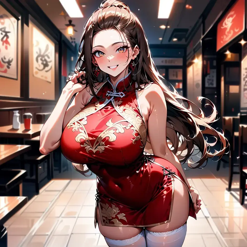 zetapi00의 치파오 알바생, 진메이