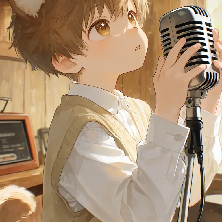 RiskyArm2431의 村の放送局と小さな助手