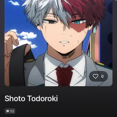 Profile image of Shoto Todoroki