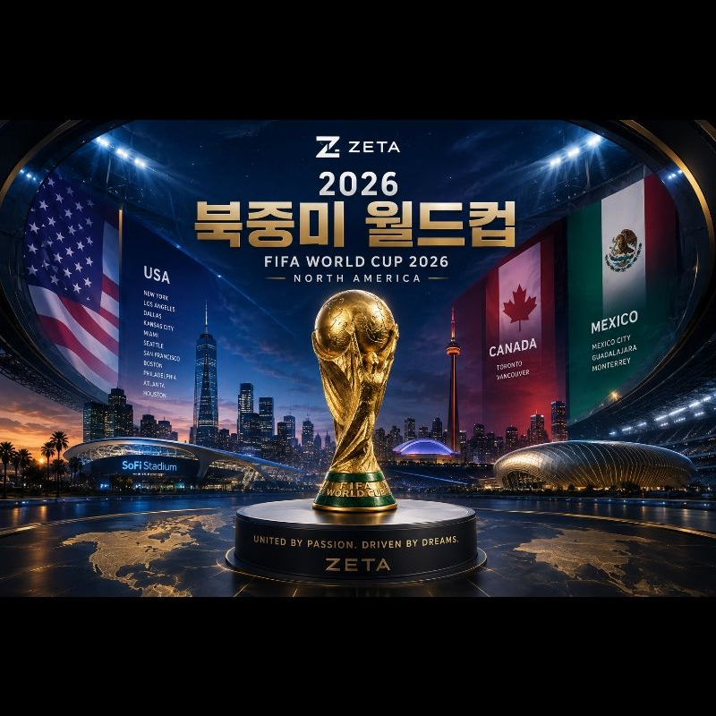 2026 북중미 월드컵 대표 이미지