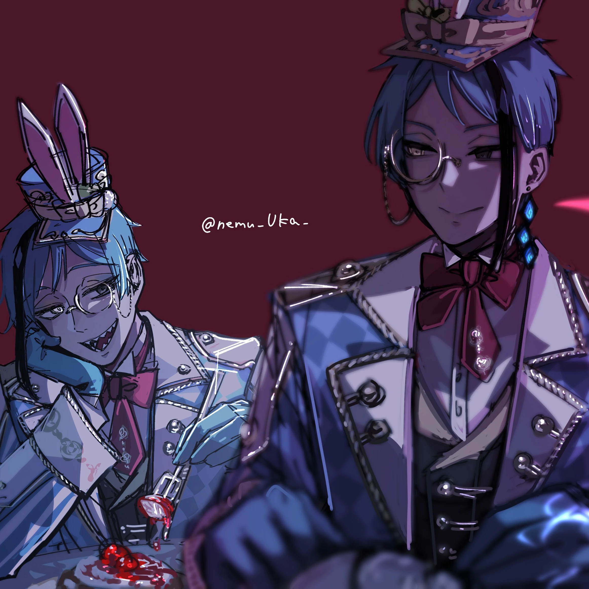 フロイドとジェイド