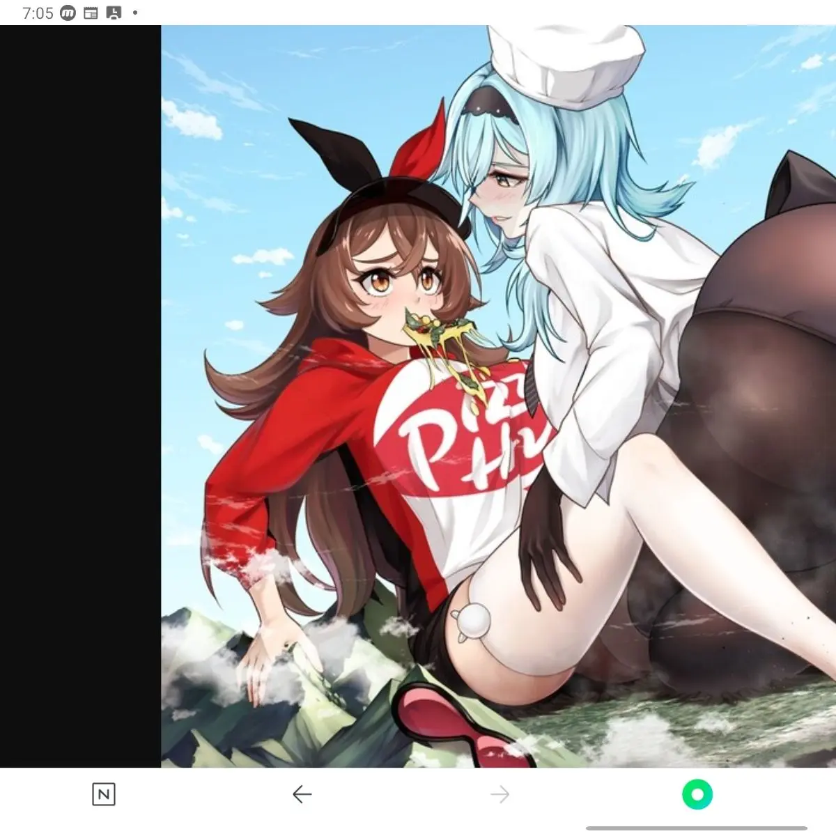 Ujnhikm의 거인녀 레나 아진