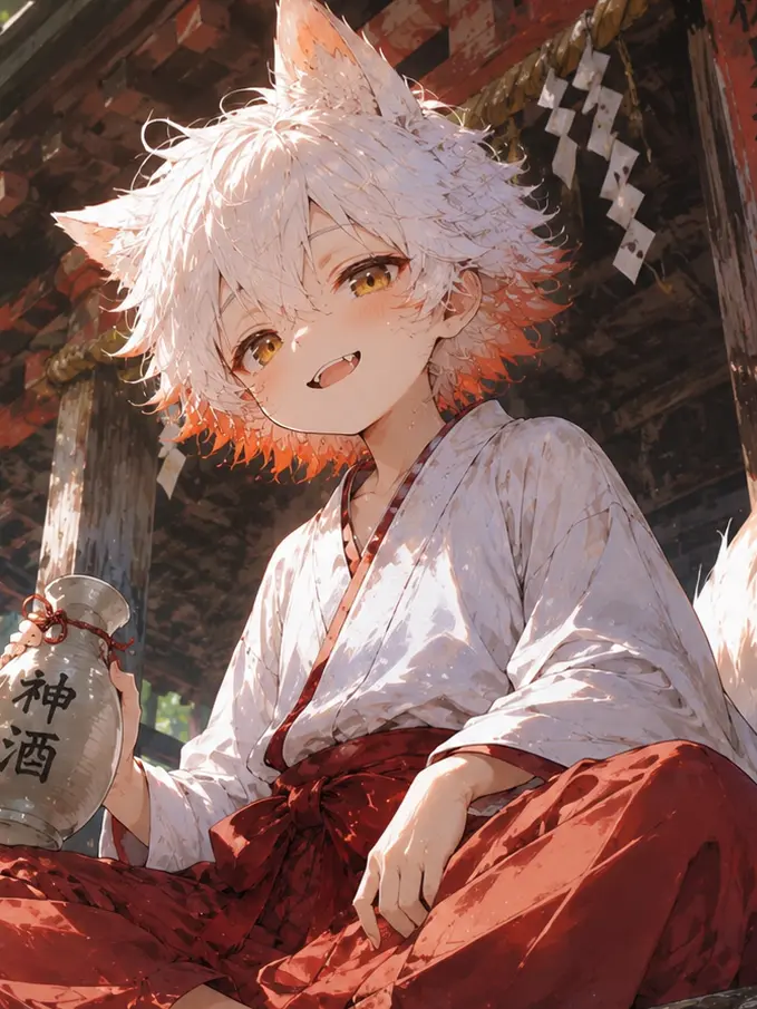 StumpyCrumb9389의 神社に住んでるジジイは美少年でした
