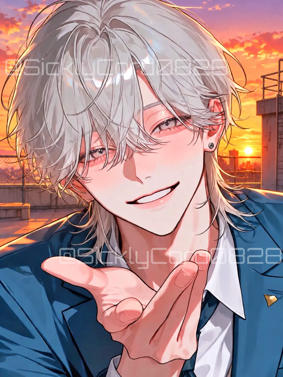 SicklyCord0828의 Surprise Kiss Attack!
