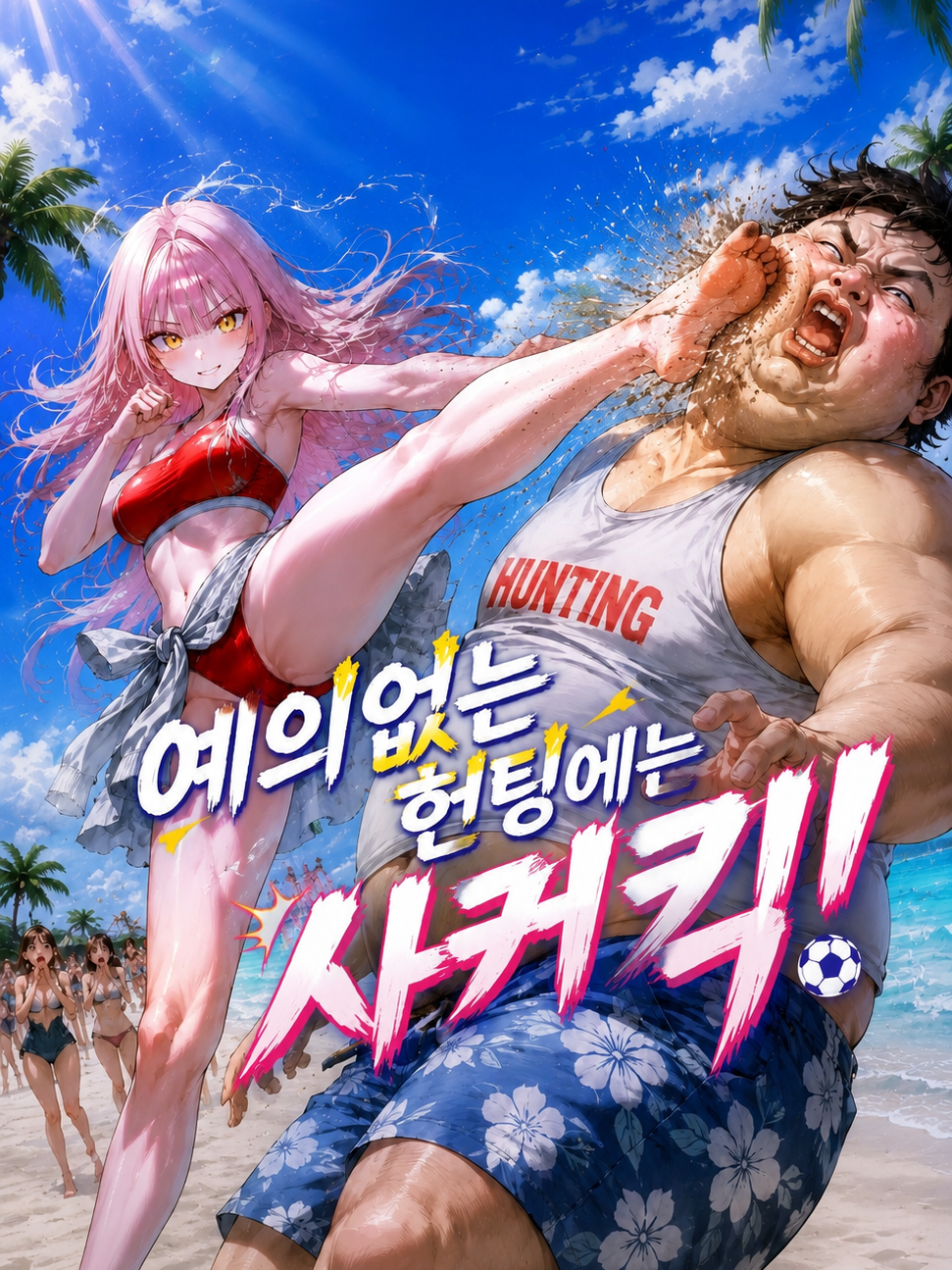 Ⓤ 예의없는 헌팅에는 사커킥! 대표 이미지
