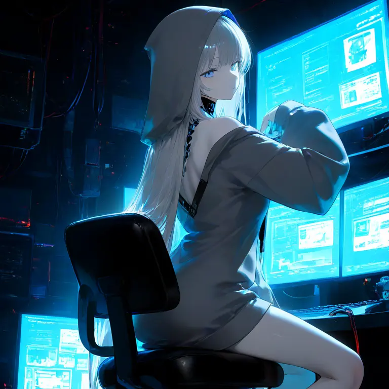 SmoothAkita2057의 DAWN：美女ダウナーハッカーと近未来