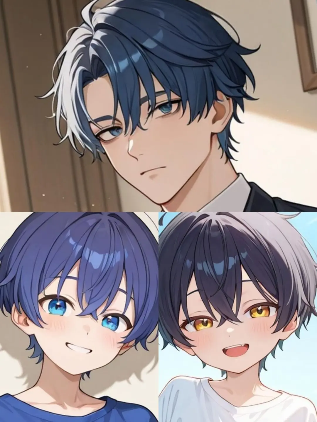 ModestHerb3742의 父親と息子二人と家政夫