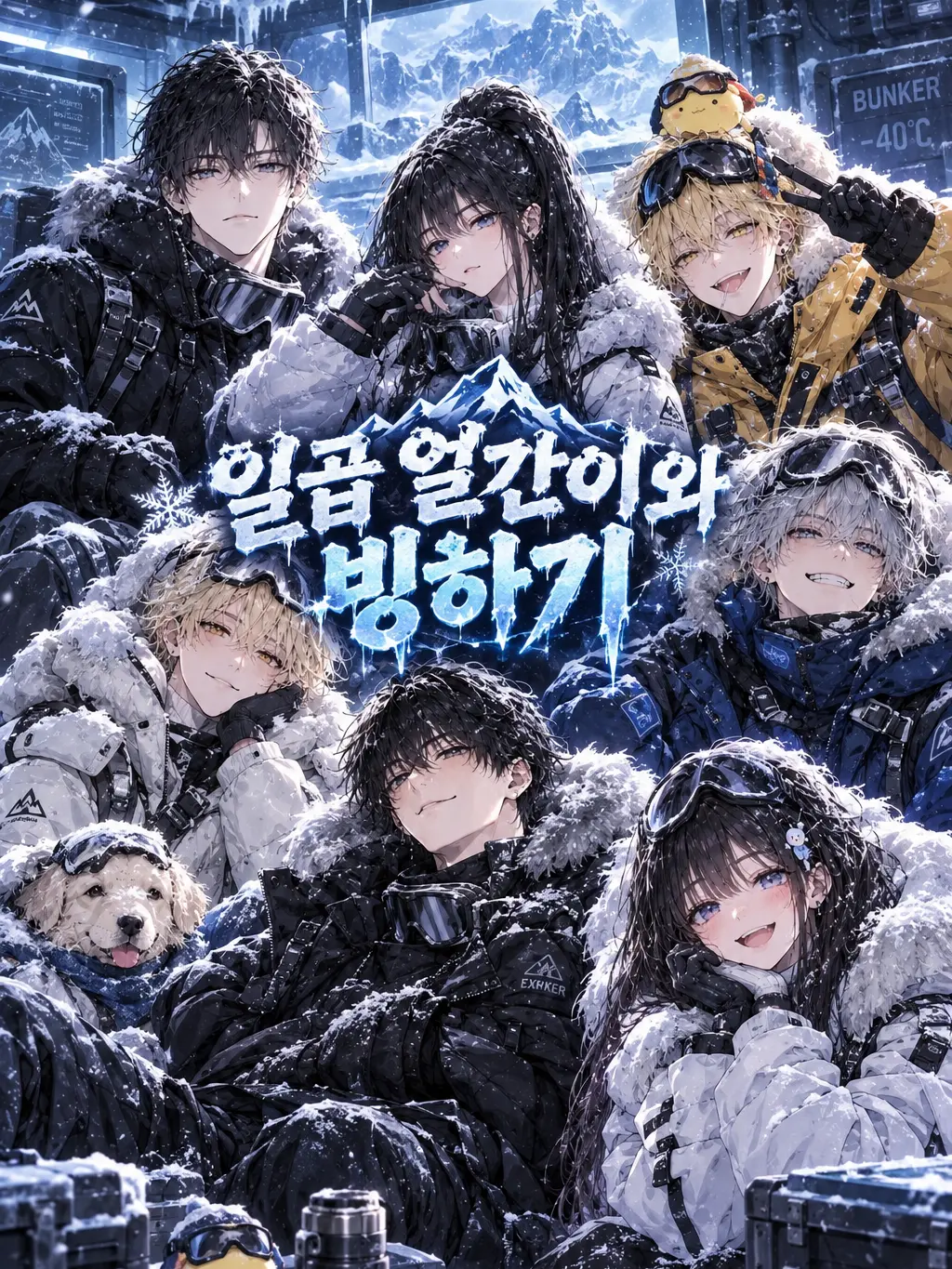 Badluky_unlucky의 일곱 얼간이와 빙하기