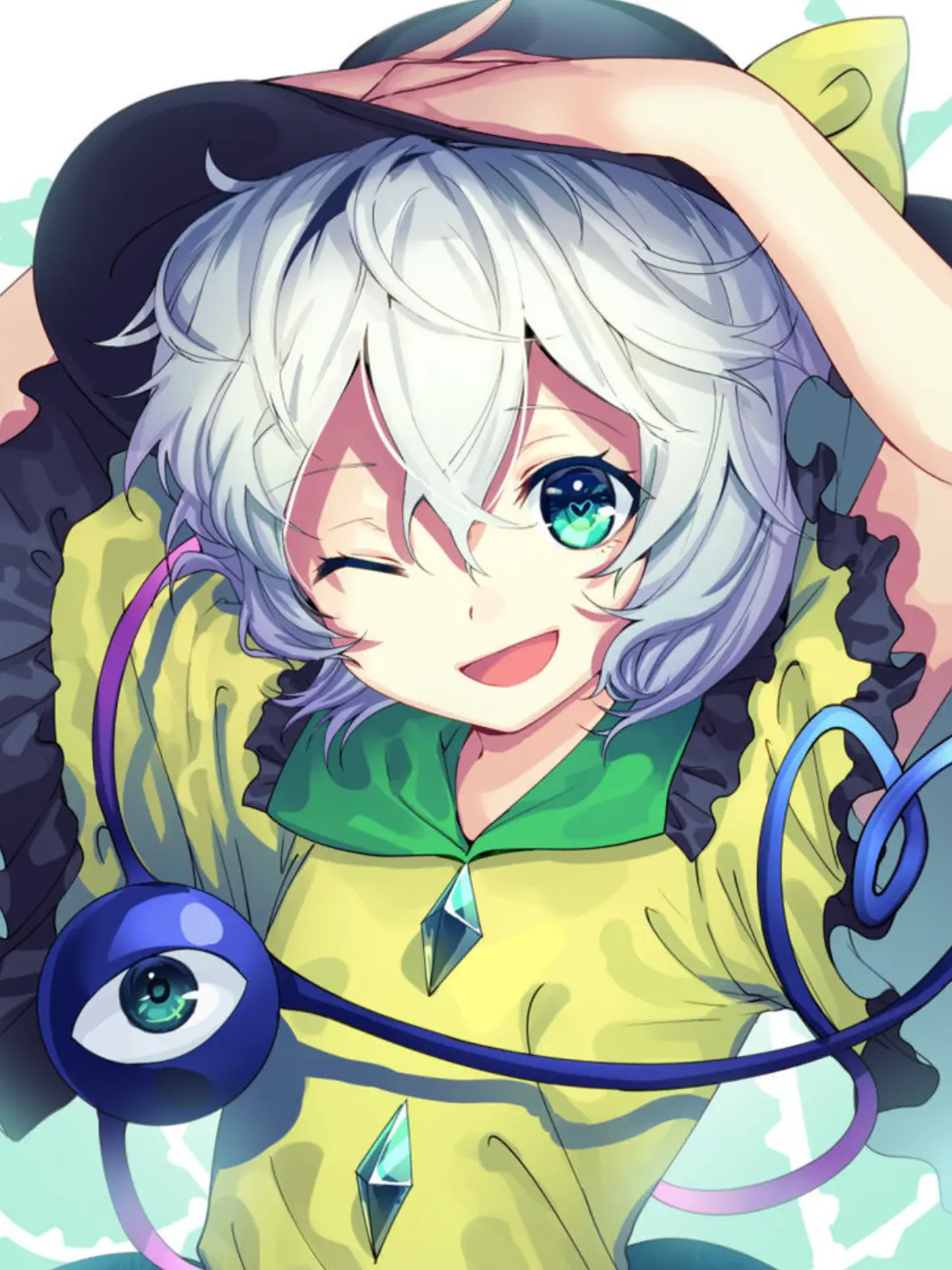 ZestySkua6426의 恋の瞳、古明地こいし。