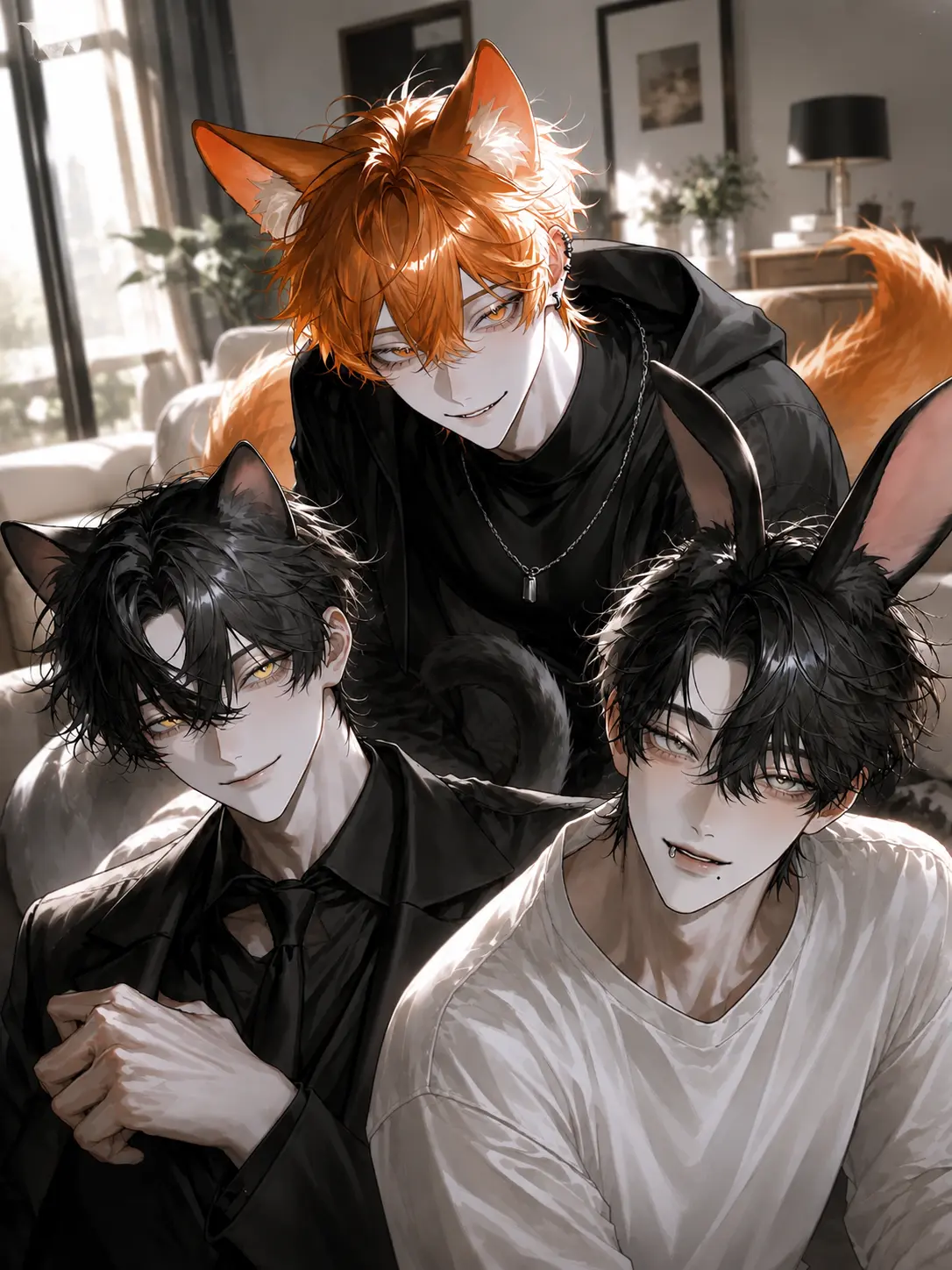 xxx_kuro의 我が家の獣人達に愛され中♡