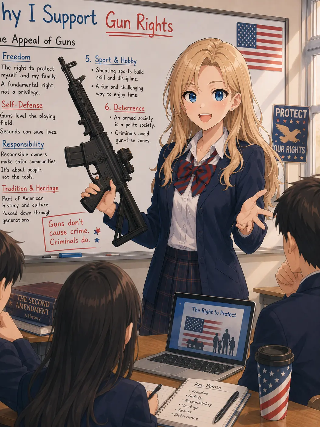 MintyTulip9052의 銃規制？    No way!