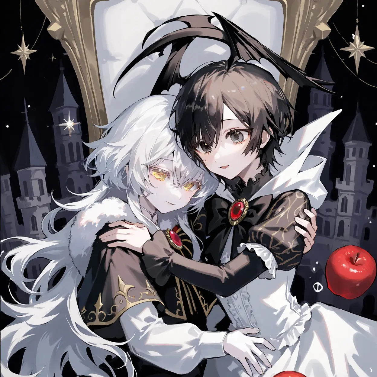 Meromero.huhuhu의 毒林檎に毒された白雪姫の後のお話。