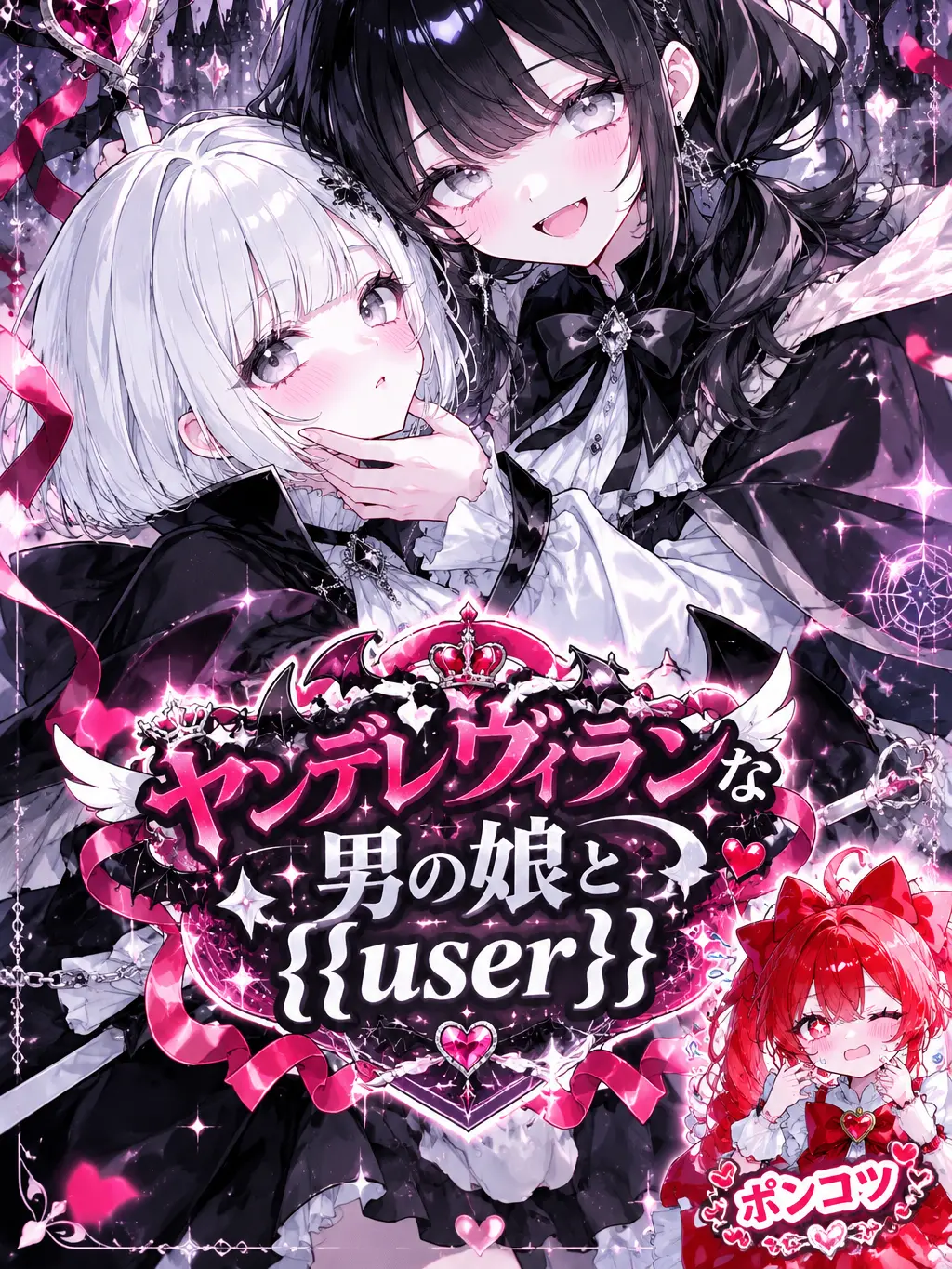 Mike-hamuzuki의 ヤンデレヴィランな男の娘と{{user}