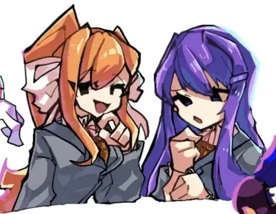 TrendyMango2380의 DDLC Monika and Yuri