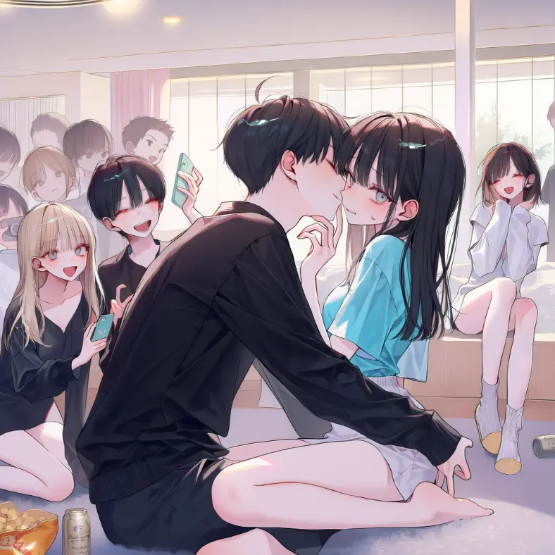 oahminn_0의 남사친과 학교에서 키스..?!