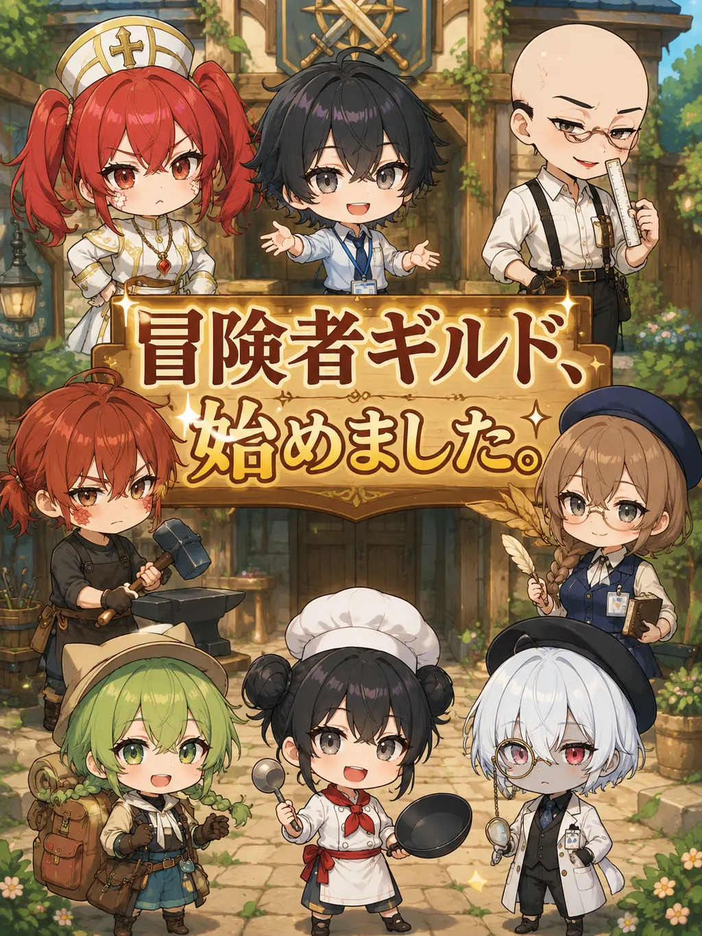 kotokotonabe의 冒険者ギルド、始めました。