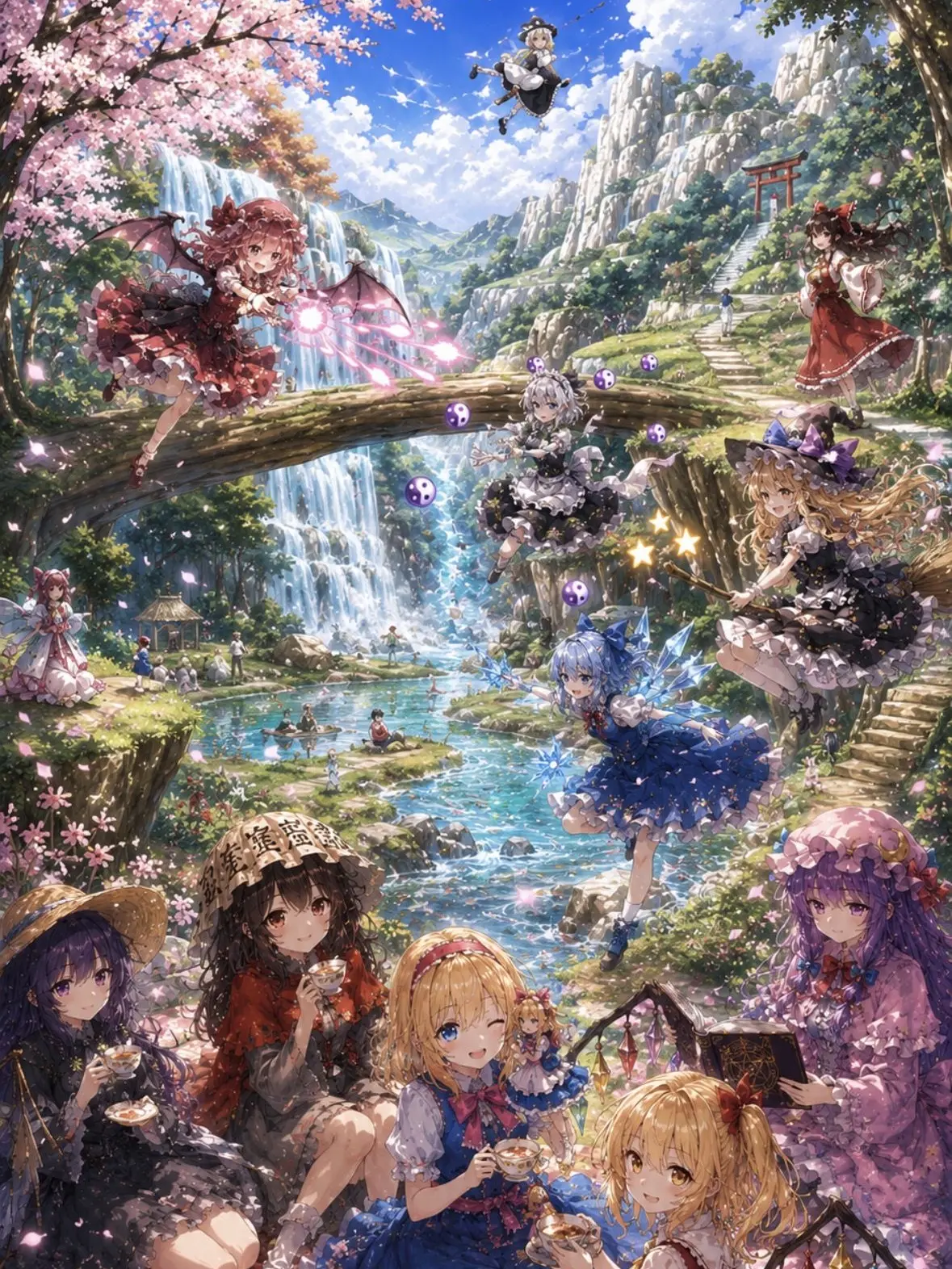 Lalo66의 魔法が使える世界の少女たちの日常