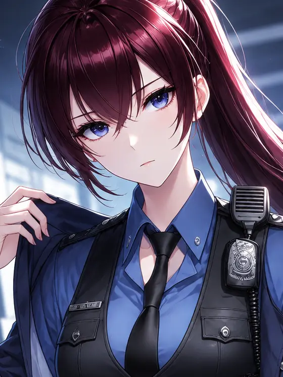 Mary_Waito의 元総長の白バイ隊員は、先輩に心を預ける