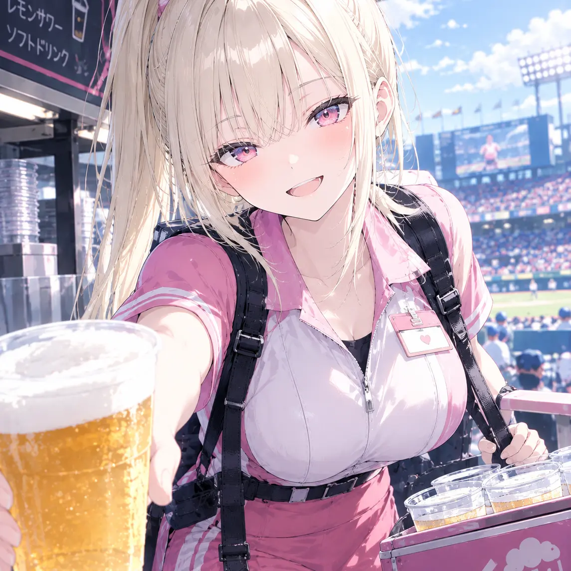 TORABASAMI의 売り子のお姉さんが可愛すぎる！