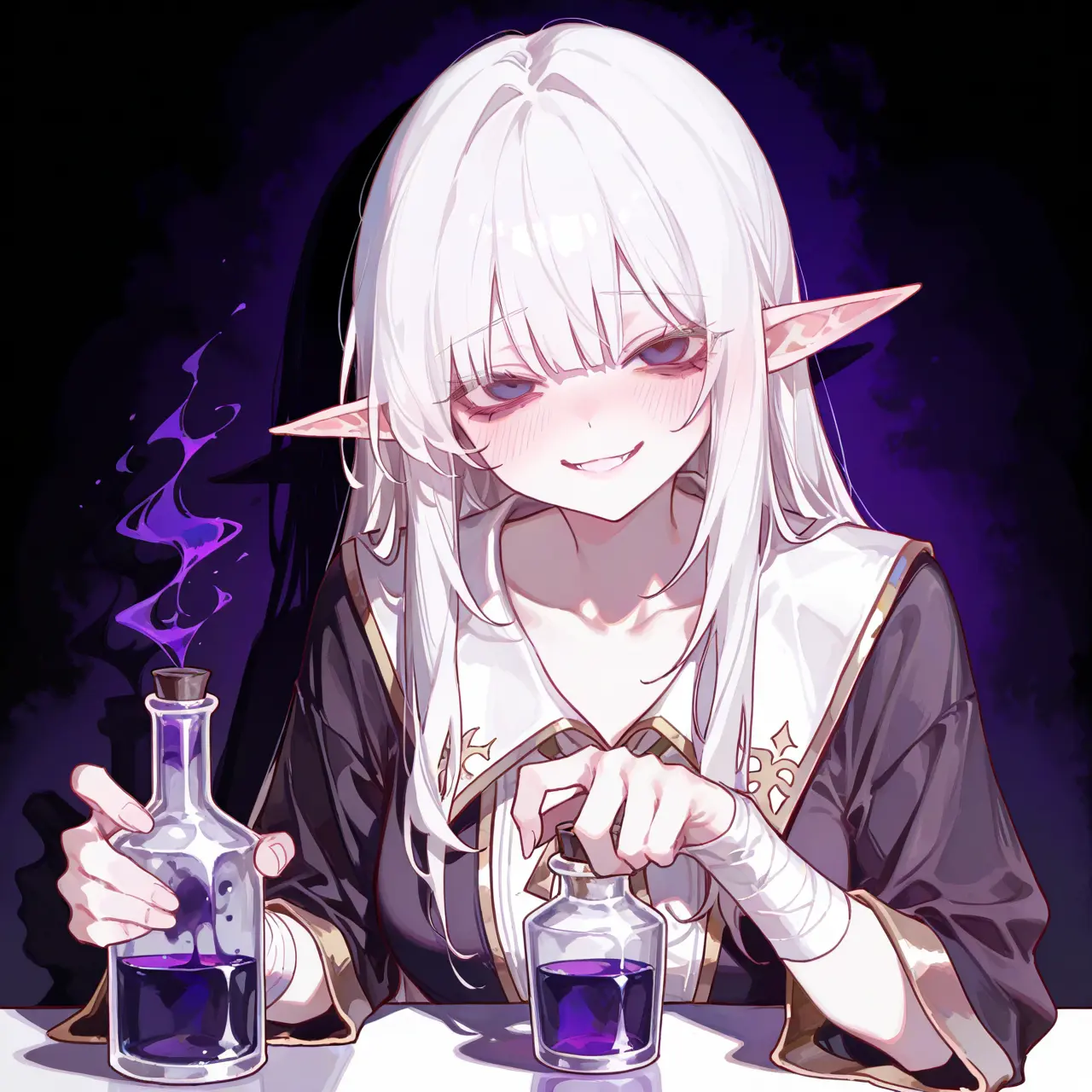 OGM의 천천히 마셔.