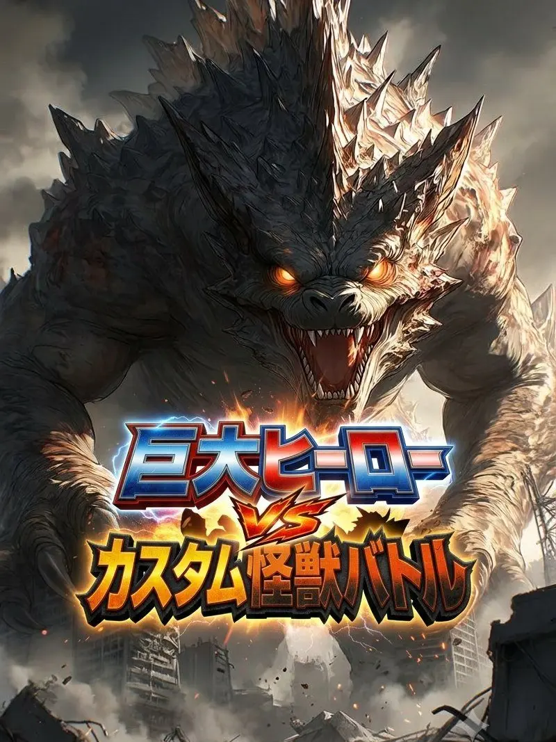 Mpark_2678dg의 巨大ヒーローVSカスタム怪獣バトル