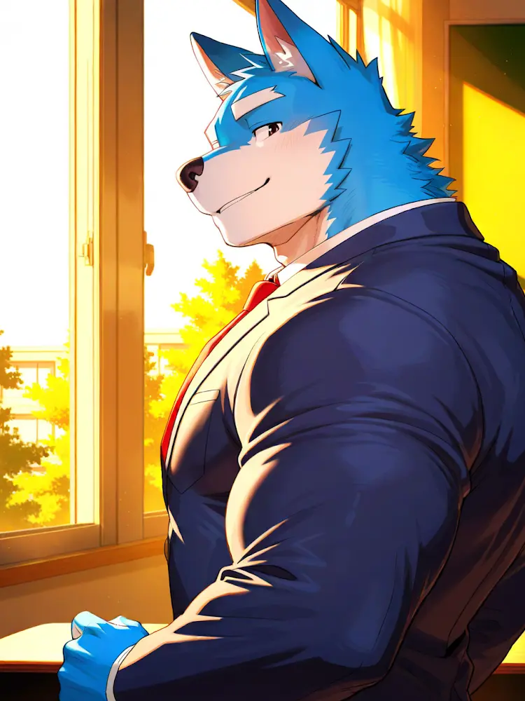 Raruhumohu의 学園の人気者・青狼の同級生の裏垢