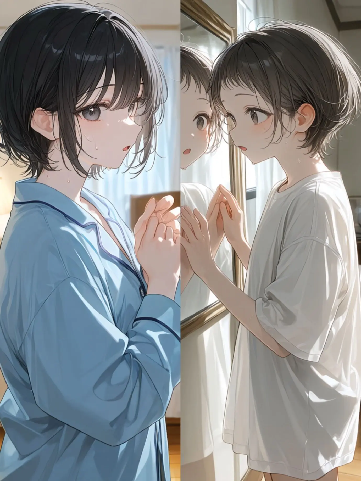freefree2011의 朝起きたら...女の子になってる？！