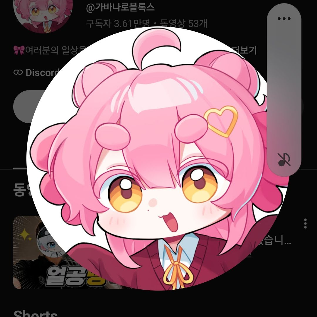 브이로그 대표 이미지