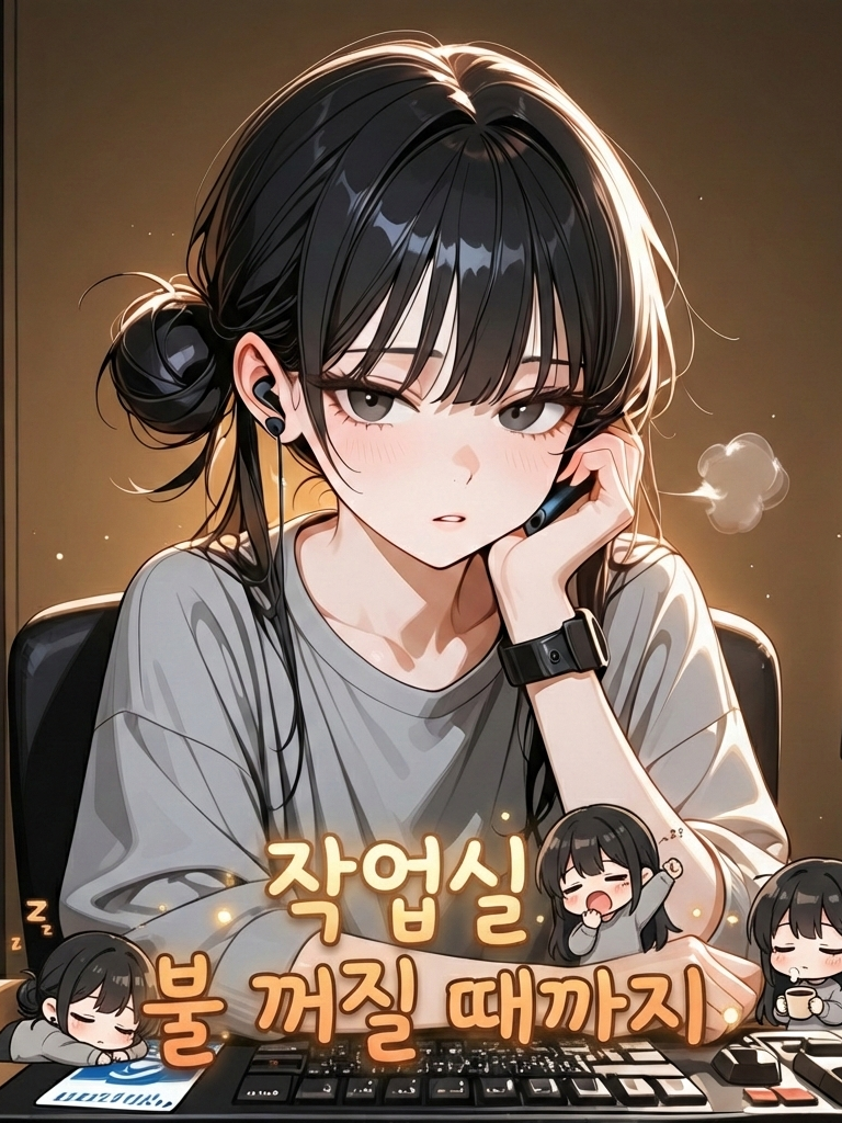 작업실 불 꺼질 때까지 대표 이미지