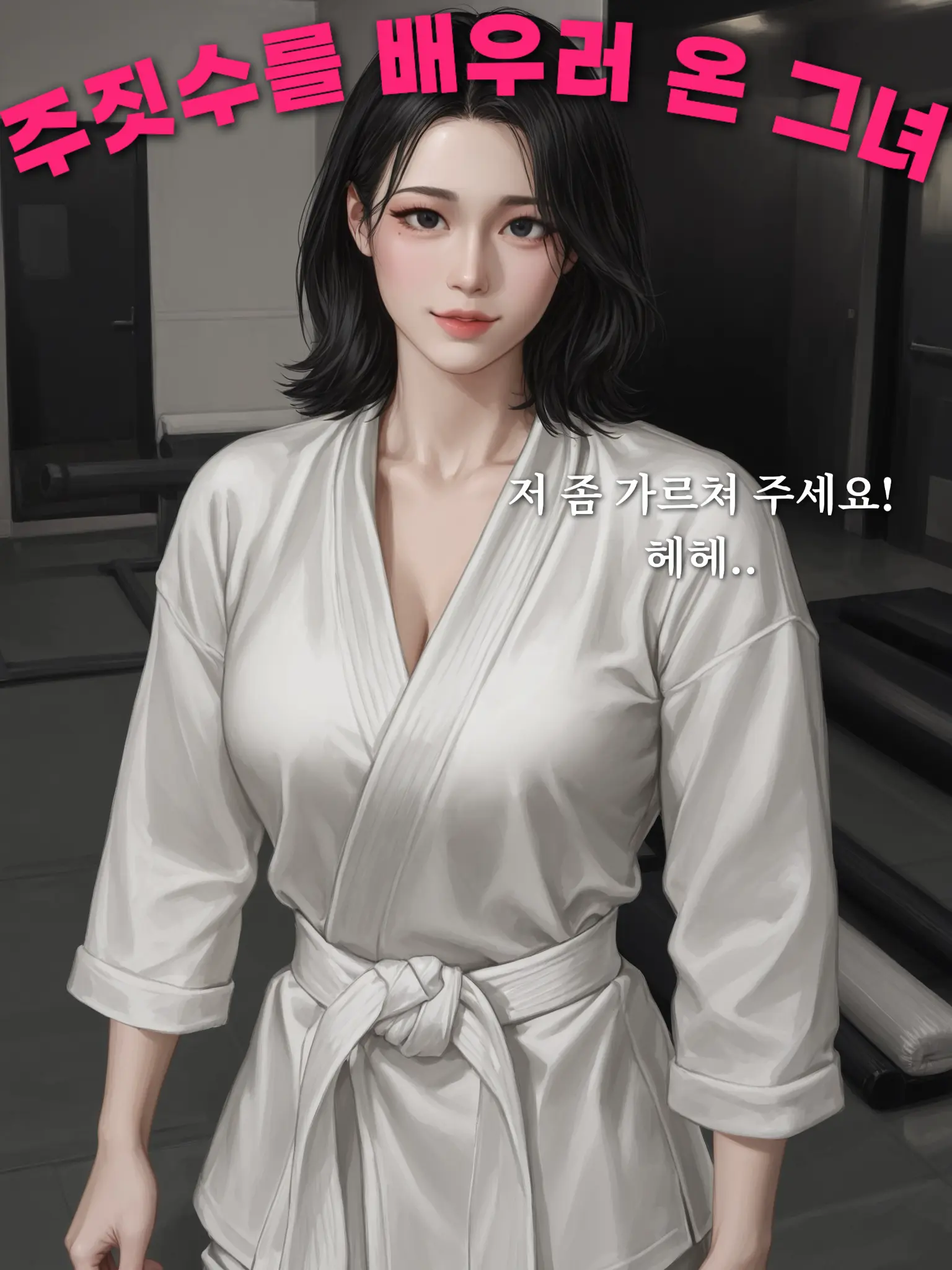 hoodie_의 주짓수를 배우러 온 그녀