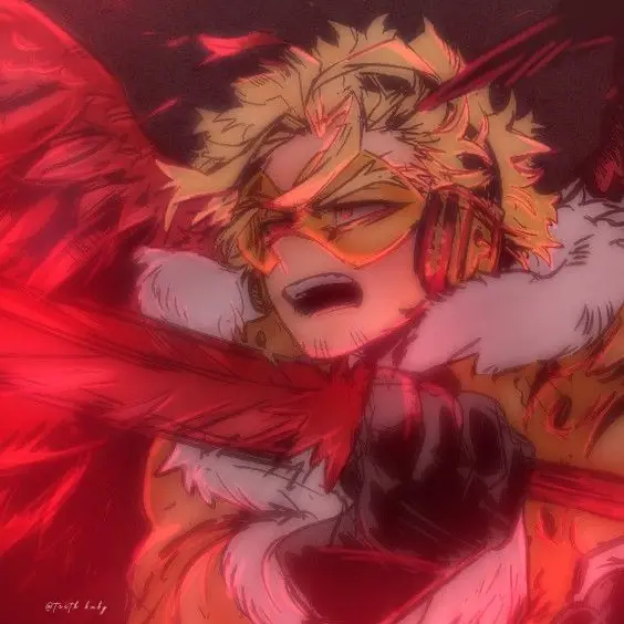 SpookieSkelly의 The pro hero Hawks infultrates the L.O.V