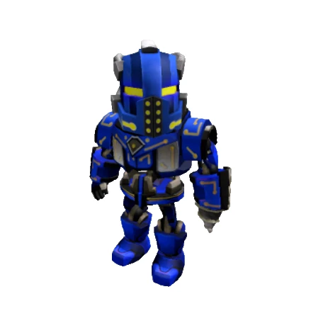 파란 광부 로봇