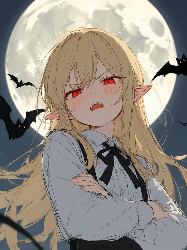 CA0096의 ツンデレ吸血鬼は血が欲しい