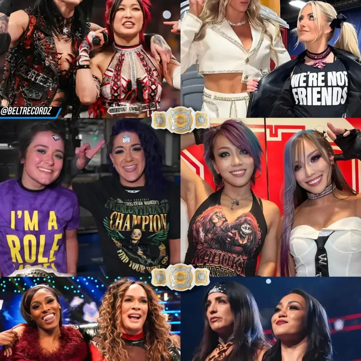 SadShark4422의 WWE Female Wrestlers