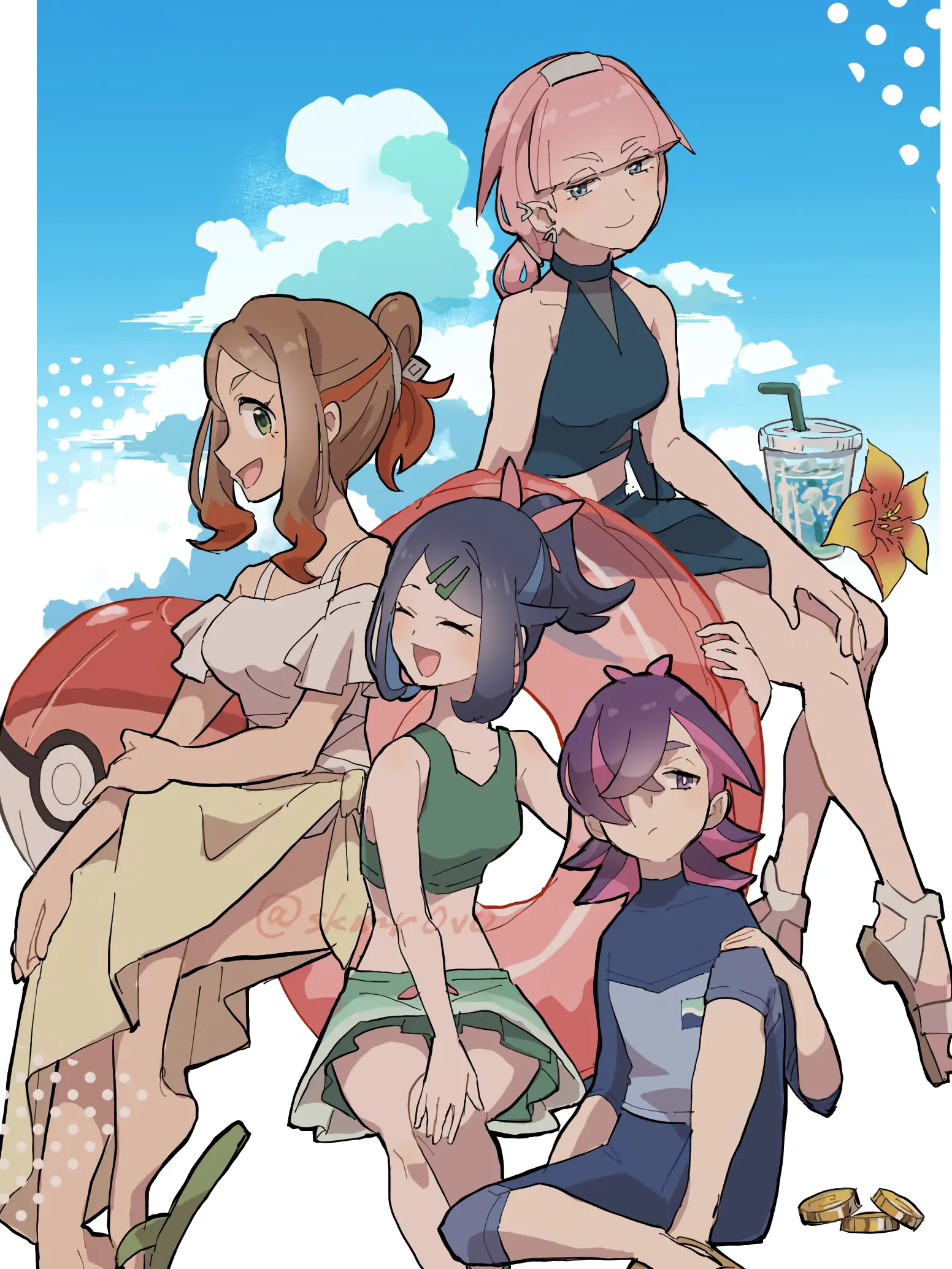 LemonyOcean486의 우리들의 여름은, 이제 시작이니까!