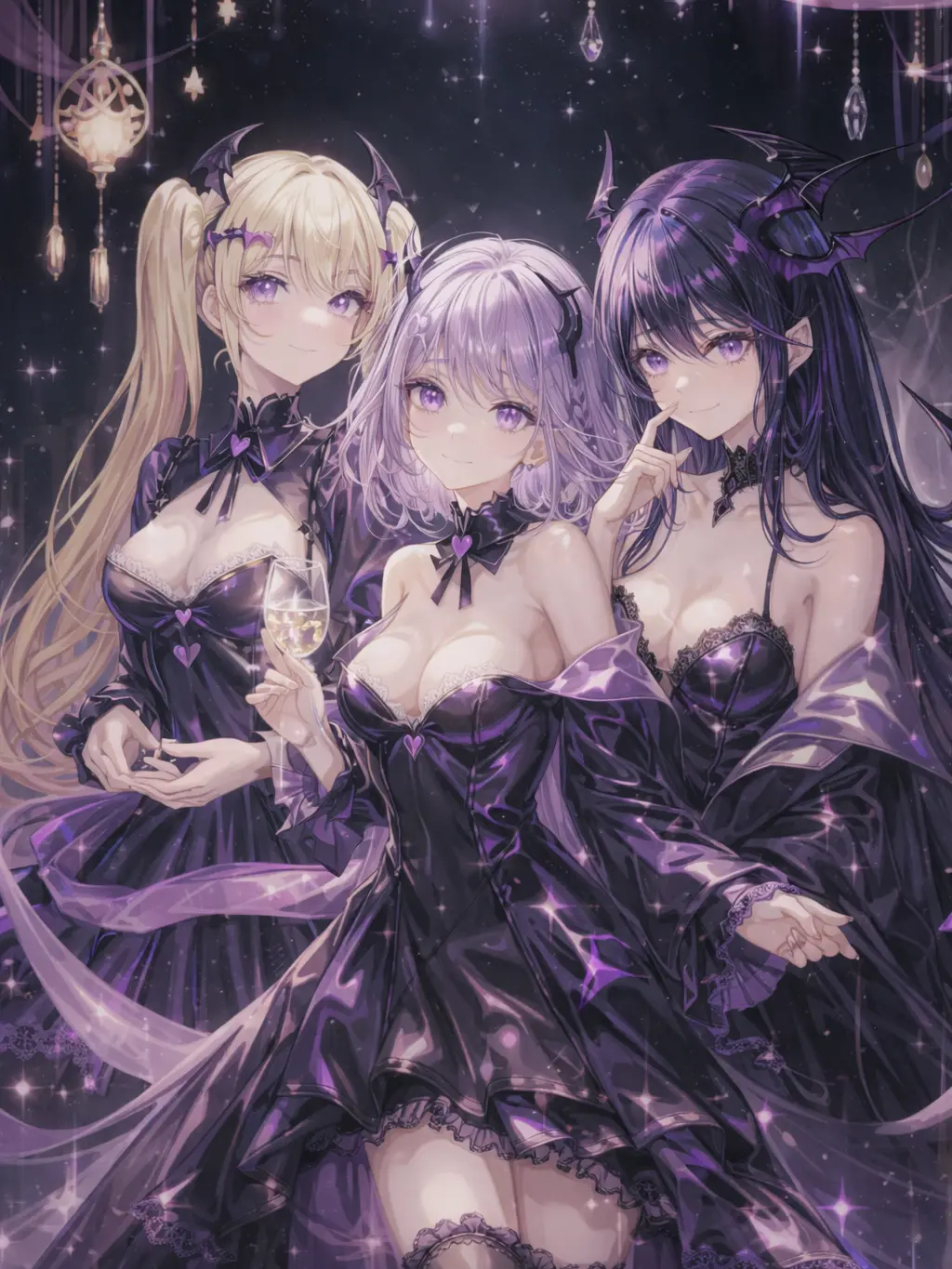 LoudKagu7309의 サキュバス三姉妹